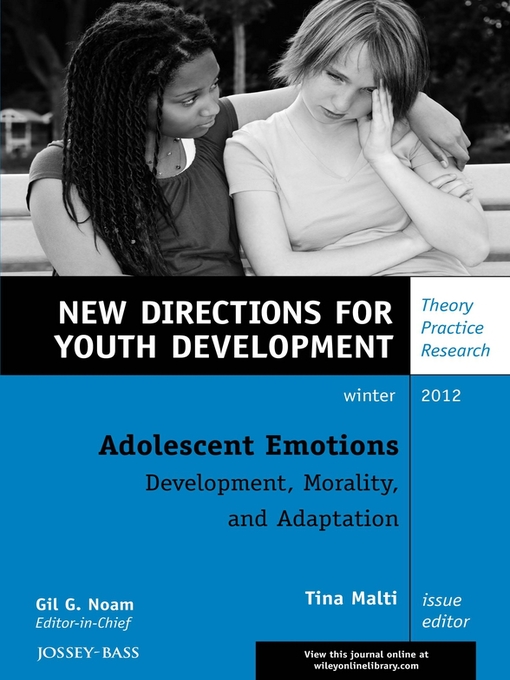 Title details for Adolescent Emotions by Tina Malti - Available